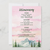 ラストトレイルキャンプマウンテンズアンドフォレストバチェロレッテ 招待状 (裏面)