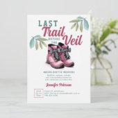 ラストトレイルヴェイルキャンピングキャンプバチェロレッテ 招待状 (スタンド正面)