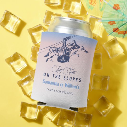 ラストトーストのゲレンデのスキーバチェロレッテありがとう 缶クーラー (インサイチュ 夏)