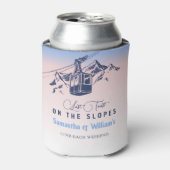 ラストトーストのゲレンデのスキーバチェロレッテありがとう 缶クーラー (缶正面)