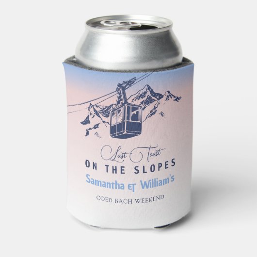 ラストトーストのゲレンデのスキーバチェロレッテありがとう 缶クーラー (缶裏面)