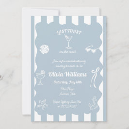 ラストトーストオンザコーストバチェロレッテパリー招待状 招待状