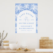 ラストトーストオンザコーストビーチブルーバチェロレッテ ポスター (キッチン)