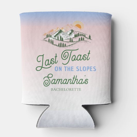 ラストトーストオンザスロープスキーイングウィンターバッハウィークエンド 缶クーラー (裏面)