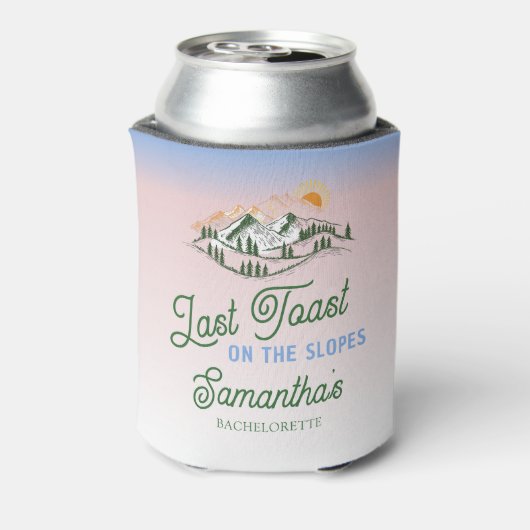 ラストトーストオンザスロープスキーイングウィンターバッハウィークエンド 缶クーラー (缶裏面)