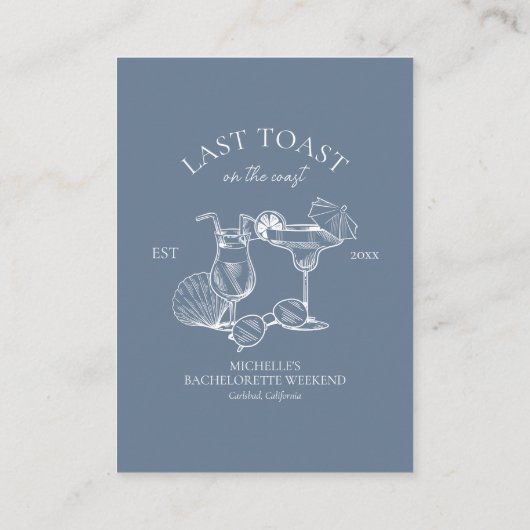 ラストトーストカクテルバチェロレッテパンティゲーム エンクロージャーカード (裏面)