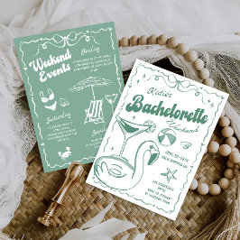 ラストトーストグリーンビーチバチェロレッテ週末 招待状