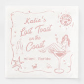 ラストトーストコーストビーチピンクバチェロレッテ (正面)