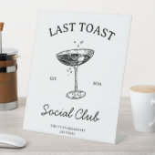 ラストトーストソーシャルクラブバチェロレッテマーチ 台座サイン (インサイチュ)