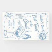 ラストトーストビーチバチェロレッテ週末バナー 横断幕 (横)