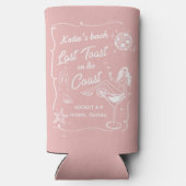 ラストトーストビーチピンクバチェロレッテ スリム缶クーラー (裏面)