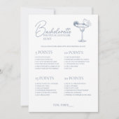 ラストトースト バチェロレッテ ゲーム スキャベンジャー ハント カード (正面)