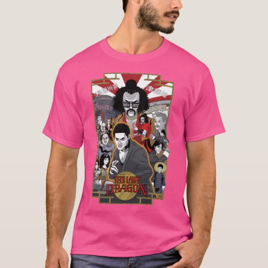 ラストドラゴングローポスターシャツ Tシャツ (正面)