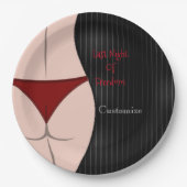 ラストナイトオブフリーダムバチュラーパーティ ペーパープレート (正面)