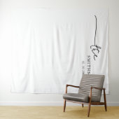 ラストパーソナライズされたネーム結婚の背景 タペストリー (インサイチュ(横))