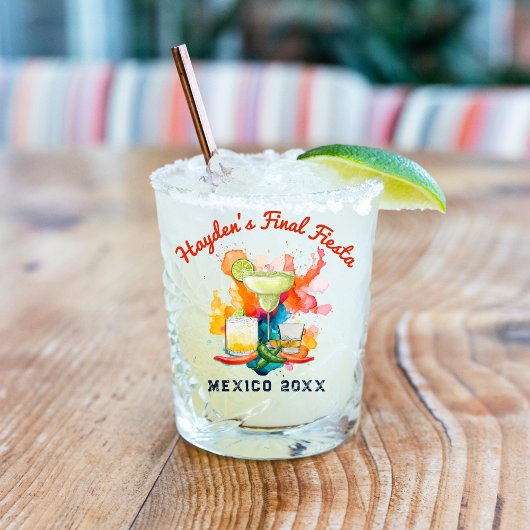 ラストパーティー カスタマイズされたブライズゲットウィークエンド ショットグラス