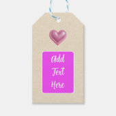 ラストパーティー ピンクパーティー ギフトタグ (正面)