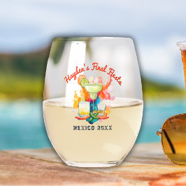 ラストパーティー・ファイナル・フィエスタ オーダーメイド ステムなしワイングラス