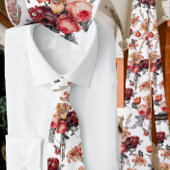 ラストピーチヴィンテージフローラ ネクタイ