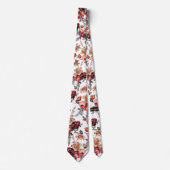 ラストピーチヴィンテージフローラ ネクタイ (正面)