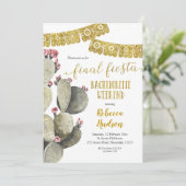 ラストフィエスタカクタス独身最後の週末 招待状 (スタンド正面)