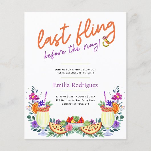 ラストフィエスタカクテルタコスバチェロレッテ (正面)