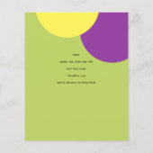 ラストフィエスタカクテルバチェロレッテブライダルシャワー (裏面)