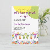 ラストフィエスタカクテルバチェロレッテブライダルシャワー 招待状 (スタンド正面)