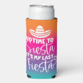 ラストフィエスタ 花嫁の最後の独身パーティーの記念品 スリム缶クーラー (Seltzer正面)