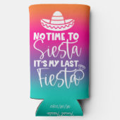 ラストフィエスタ 花嫁の最後の独身パーティーの記念品 スリム缶クーラー (裏面)