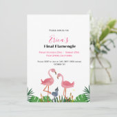 ラストフラメンゴバチェロレッテ&週末の日程 招待状 (スタンド正面)