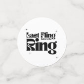 ラストフリンジブフォーザリング 3枚写真のバチェロレッテパーティー コンフェッティ (スモール正面)