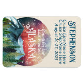 ラストフロンティアアラスカのクルーズドアに向かう マグネット (横)