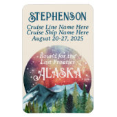 ラストフロンティアアラスカのクルーズドアに向かう マグネット (縦)