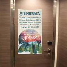 ラストフロンティアアラスカのクルーズドアに向かう