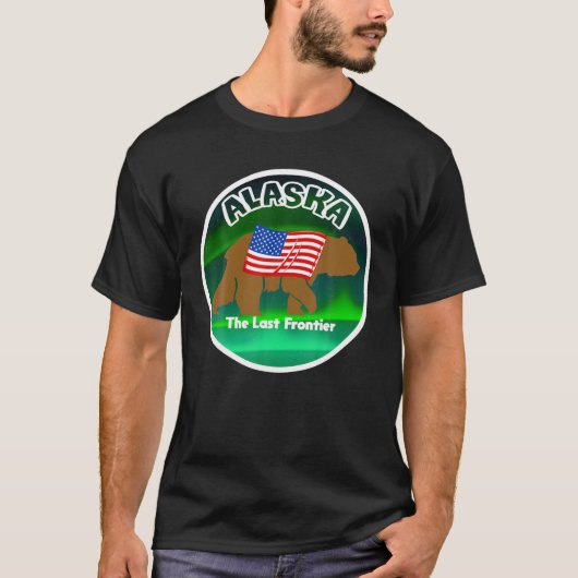 ラストフロンティアアラスカ Tシャツ (正面)