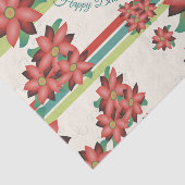 ラストブルゴーニュとティール（緑がかった色） 薄葉紙 (詳細)