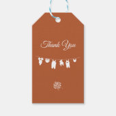 ラストボホミニマリスト男女兼用ベビーシャワー ギフトタグ (正面)