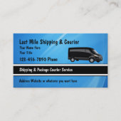 ラストマイルシッピング&クーリエ 名刺 (正面)