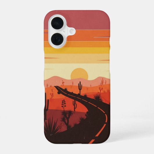 ラストライトリッジ iPhone 16ケース (裏面)