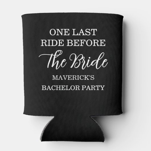 ラストライド ブラック&ホワイト ドリンククーラー 缶クーラー (裏面)