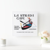 ラストラダカフェフォレストパークIL スクエア壁時計 (ホーム)