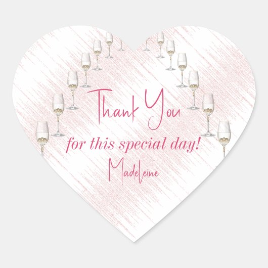 ラストランデヴーヴバチェロレッテ週末の日程 ハートシール (正面)