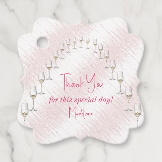 ラストランデヴーヴバチェロレッテ週末の日程 フェイバータグ (正面)