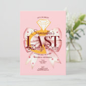 ラストランデヴーヴバチェロレッテ週末の日程 招待状 (スタンド正面)