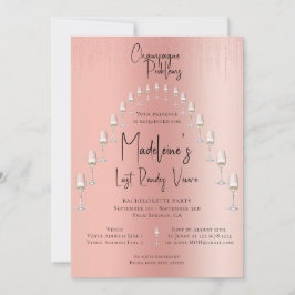 ラストランデヴーヴバチェロレッテ週末の日程 招待状