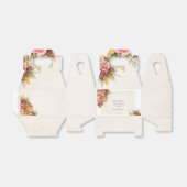 ラストリーフ パンプキン オータム ブライダルシャワー フェイバーボックス (折り畳みなし)