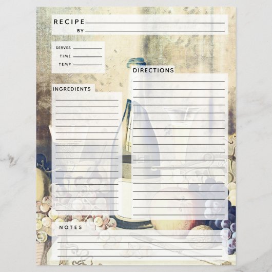 ラストルイタリアンレシピ挿入 (正面)