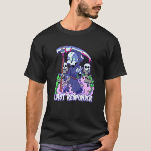 ラストレスポンダーパステルゴシックグリムリーパーキモーディート Tシャツ