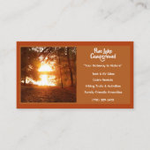 ラストレッドフォレストキャンプグラウンド 名刺 (正面)